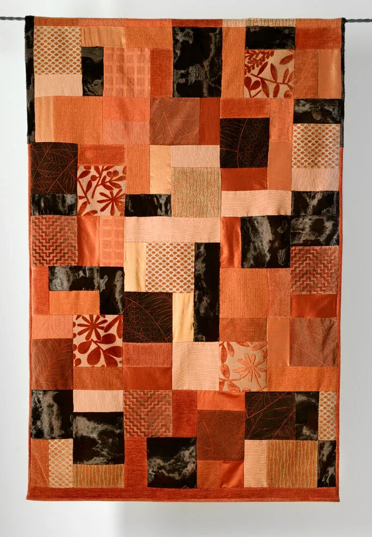 11. ORANGE TAPESTRY   120 X 185 cm